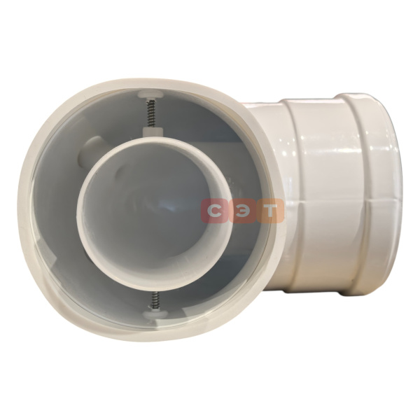 Комплект коаксиального дымохода PPR/Al   Camino Ø 60/100 мм  (труба с кончанием, отвод)